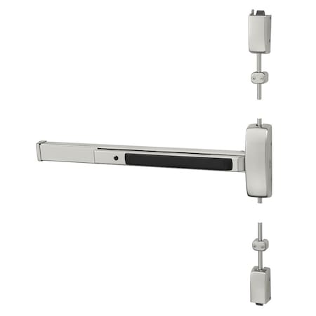 Sargent Grade 1 Surface Vertical Rod Exit Device, Wide Stile Pushpad, 36-in Device, 120-in Door Height, Pass 8715F ETL LHR 32D
